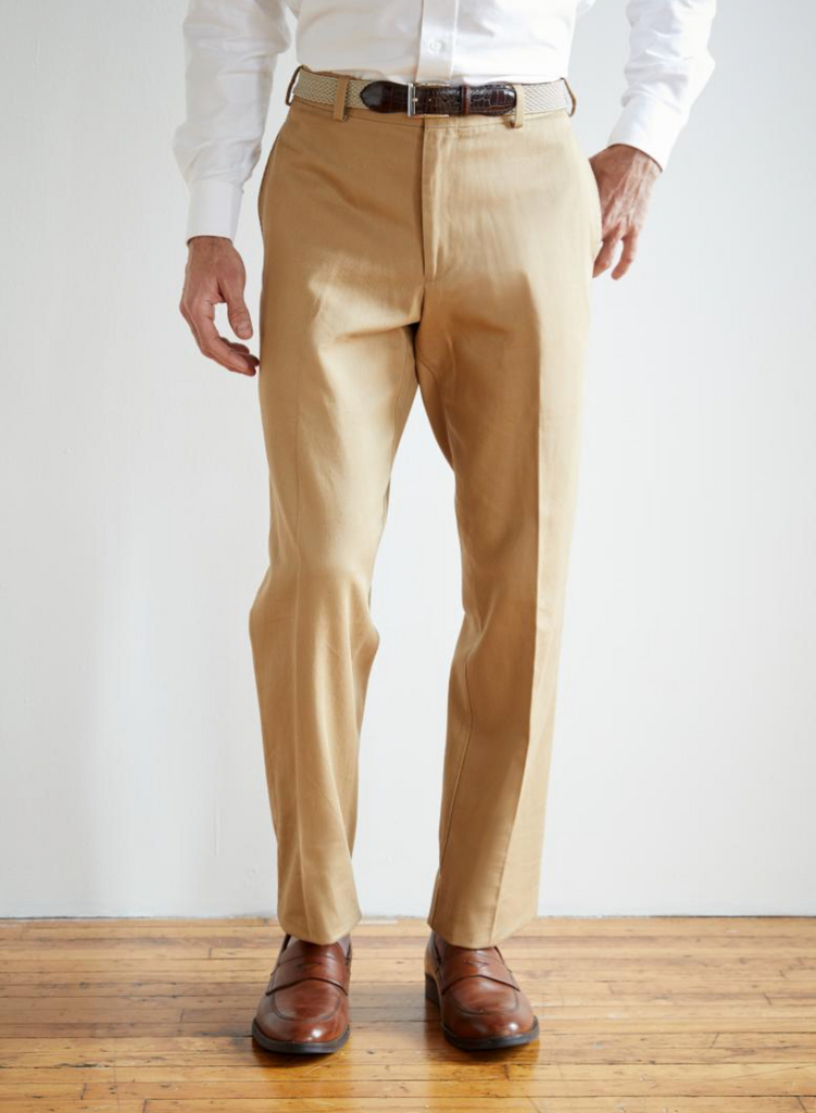 Classic Twill - Plain Front - Trim